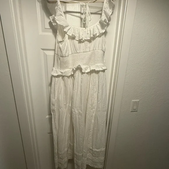 Anthropologie Pilcro Ruffled Smock Waist Dress - Picture 4 of 4